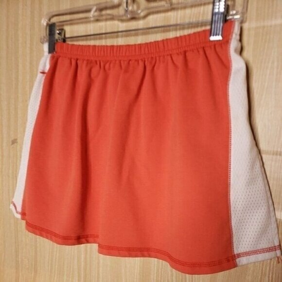 Aspire Girls Orange Athletic Skirt 16 - Picture 3 of 6